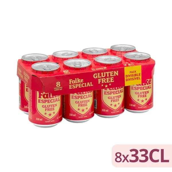 Cerveza especial sin gluten Falke - 2.64 l - Imagen del producto en Findit