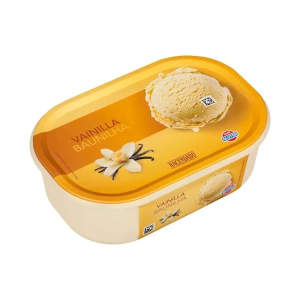 Helado de vainilla Hacendado - 1 l - Imagen del producto en Findit