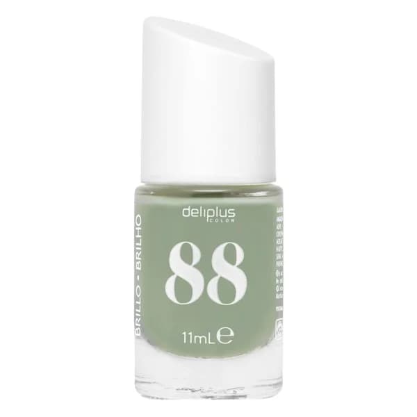 Laca de uñas alto brillo Deliplus 88 verde - 1 ud - Imagen del producto en Findit