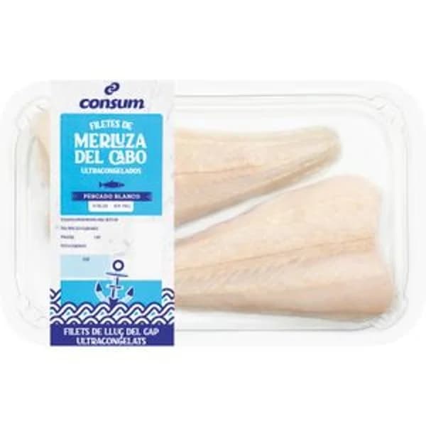 Filete Merluza Doble Congelado - 0.3 kg - Imagen del producto en Findit