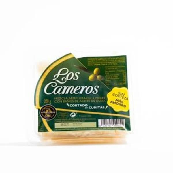 Queso semicurado cortado cuña 200 g - 0.2 kg - Imagen del producto en Findit
