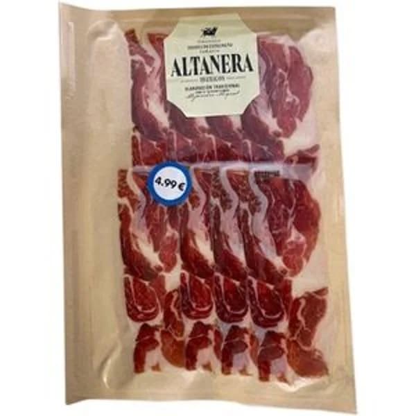 Paleta ibérica de cebo 50% raza ibérica 90 g - 0.09 kg - Imagen del producto en Findit