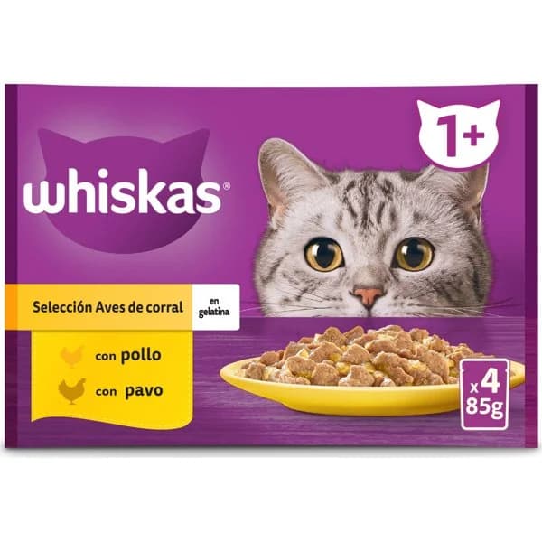 Comida Húmeda Gatos Seleccion Aves P-4 - 0.34 kg - Imagen del producto en Findit