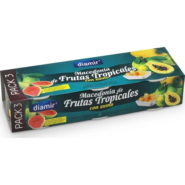 Macedonia Frutas Tropicales Con Zumo - 0.68 kg - Imagen del producto en Findit