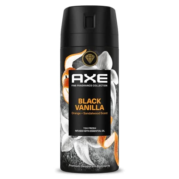 Desodorante Black Vanilla Axe spray 150 ml - 1 ud - Imagen del producto en Findit