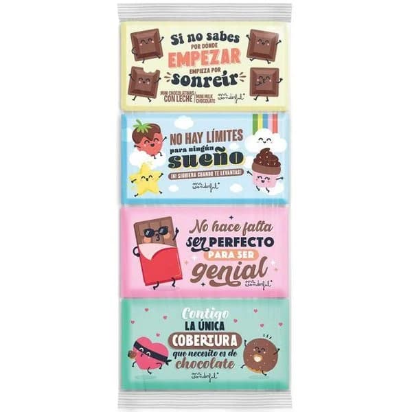 Mini chocolatina Mr. Wonderful DEKORA, paquete 80 g - 1 ud - Imagen del producto en Findit