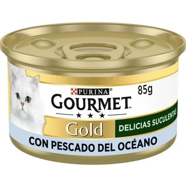 Delicias suculentas pescado del océano GOURMET, tarrina 85 g - 1 ud - Imagen del producto en Findit