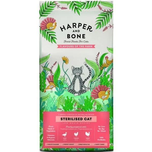 Alimento gato esterilizado HARPER&BONE, bolsa 1,5 kg - 1 ud - Imagen del producto en Findit