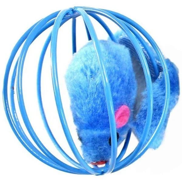 Juguete pelota ratón para gato BIOZOO, 1 ud - 1 ud - Imagen del producto en Findit