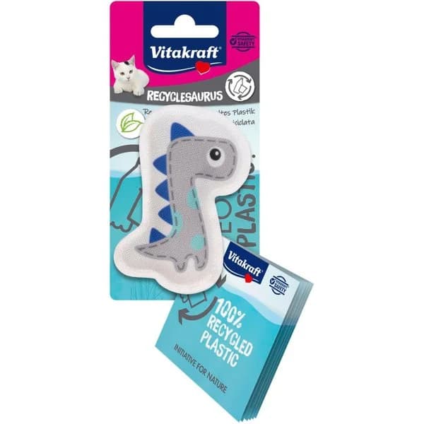 Juguete dino gris para gato VITAKRAFT, 1 ud - 1 ud - Imagen del producto en Findit