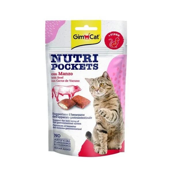 Snack cereal crujiente de buey y malta NUTRIPOCKETS, bolsa 60 g - 1 ud - Imagen del producto en Findit