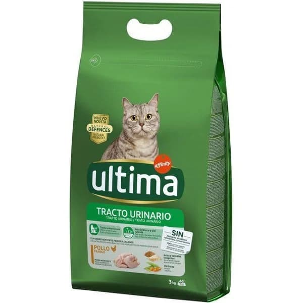 Control tracto urinario para gato ULTIMA, saco 3 kg - 1 ud - Imagen del producto en Findit