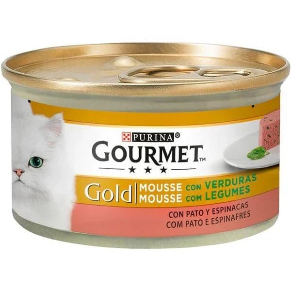 Mousse vegetal de pato GOURMET Gold, tarrina 85 g - 1 ud - Imagen del producto en Findit