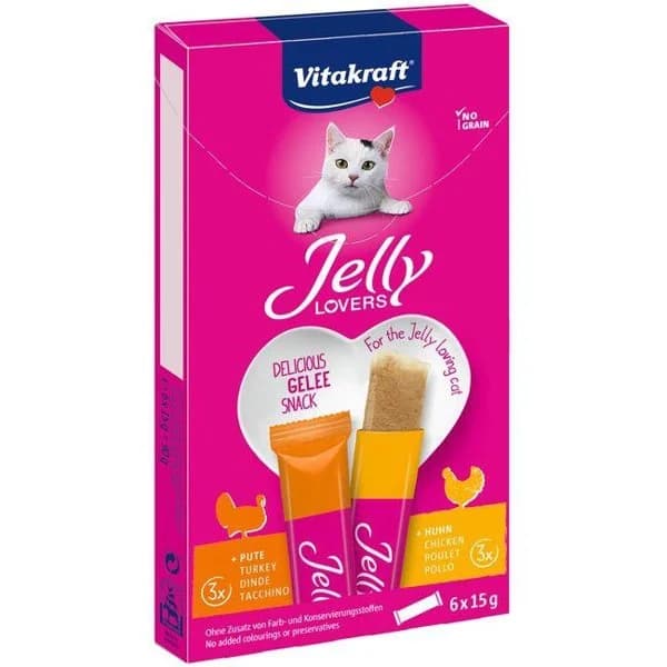 Snack jelly msc de pollo y pavo para gato VITAKRAFT, caja 90 g - 0.09 kg - Imagen del producto en Findit