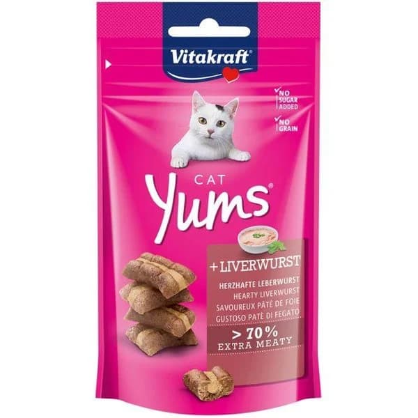 Cat Yums paté de hígado VITAKRAFT, paquete 40 g - 1 ud - Imagen del producto en Findit