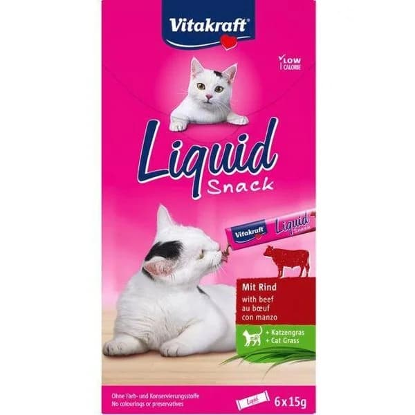 Snack de ternera para gato VITAKRAFT, paquete 90 g - 1 ud - Imagen del producto en Findit