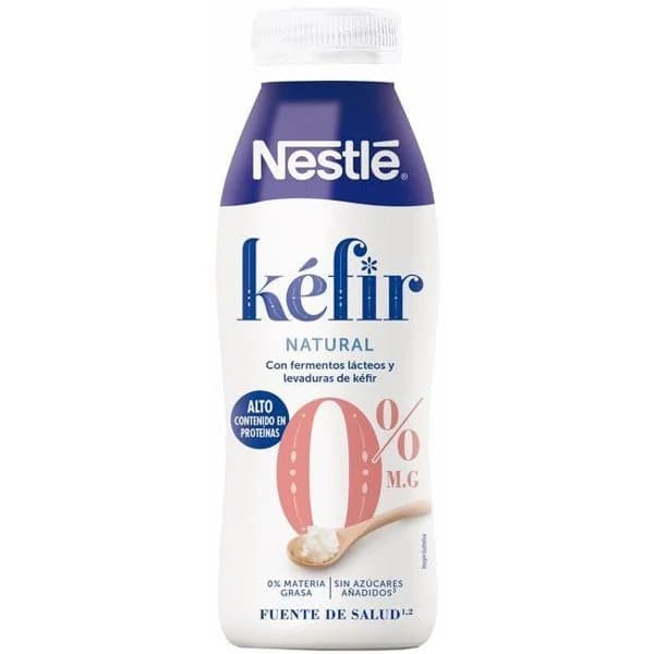 Kefir natural 0% NESTLÉ, botella 500 g - 1 ud - Imagen del producto en Findit