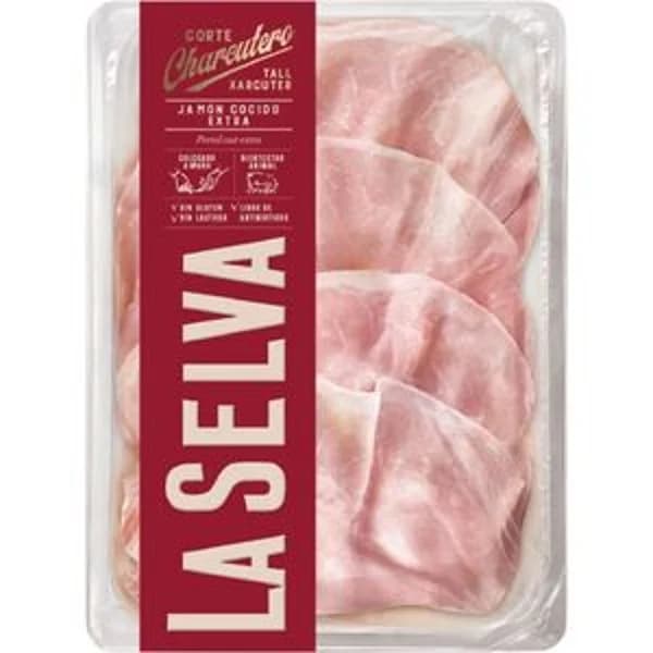 Jamón cocido extra 100 g - 0.09 kg - Imagen del producto en Findit