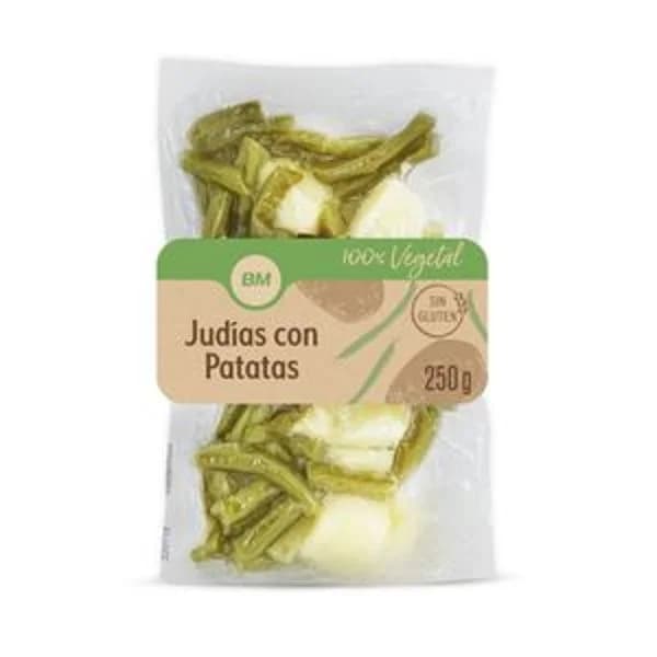 Judías con patatas 250 g - 0.25 kg - Imagen del producto en Findit