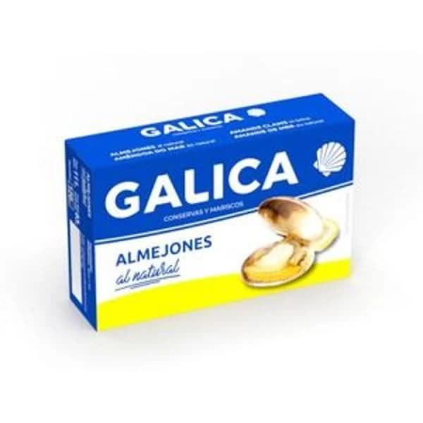 Almejones al natural 111 g - 0.06 kg - Imagen del producto en Findit