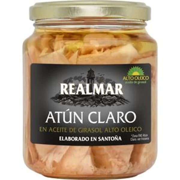 Atún claro en aceite de girasol 350 g - 0.23 kg - Imagen del producto en Findit