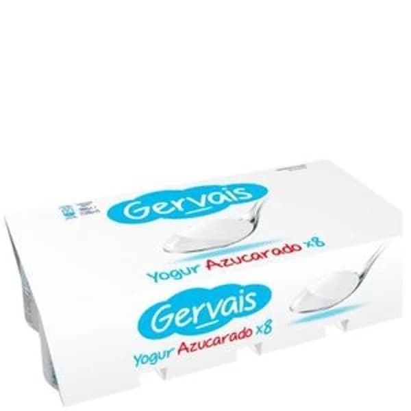 Yogurt natural azucarado 8x120g - 0.96 kg - Imagen del producto en Findit