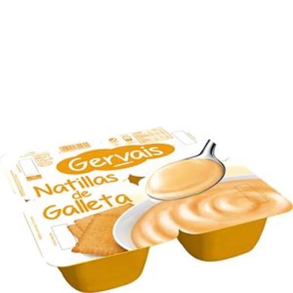 Natilla de galleta 4x115 g - 0.46 kg - Imagen del producto en Findit