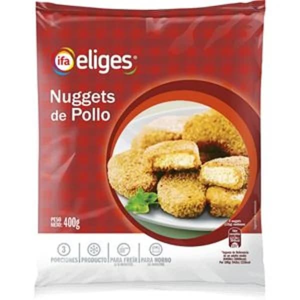 Nuggets de pollo 400 g - 0.4 kg - Imagen del producto en Findit