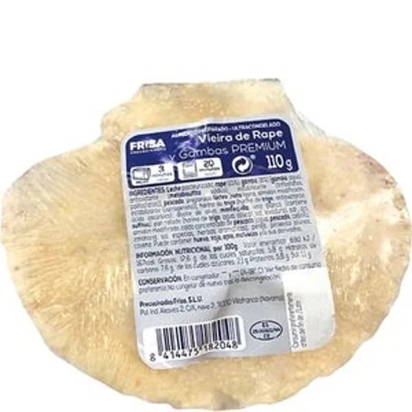 Vieira rellena congelada 110 g - 0.09 kg - Imagen del producto en Findit