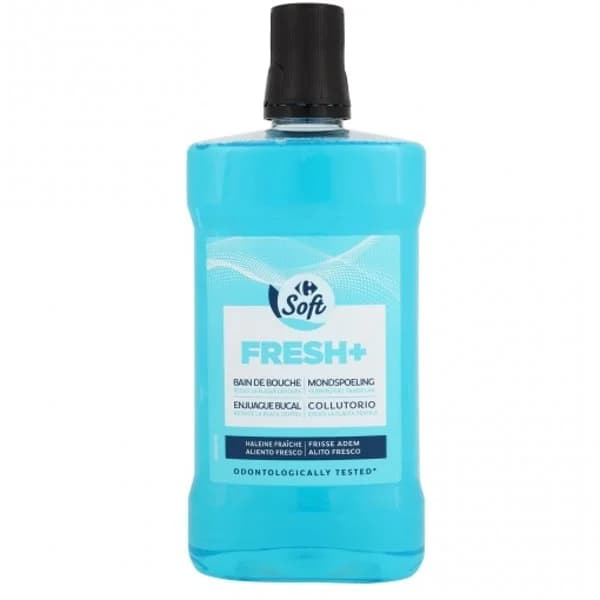 Enjuague bucal fresh Carrefour Soft 1 l. - 1 l - Imagen del producto en Findit