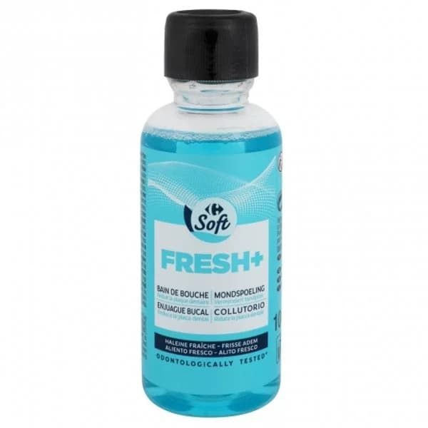 Enjuague bucal fresh Carrefour Soft 100 ml. - 0.1 l - Imagen del producto en Findit