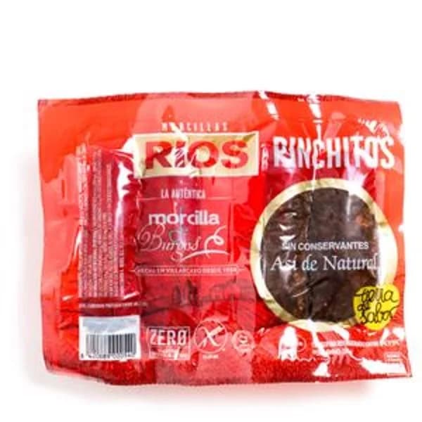 Pinchito de morcilla de Burgos RIOS, sobre 220 g - 1 ud - Imagen del producto en Findit