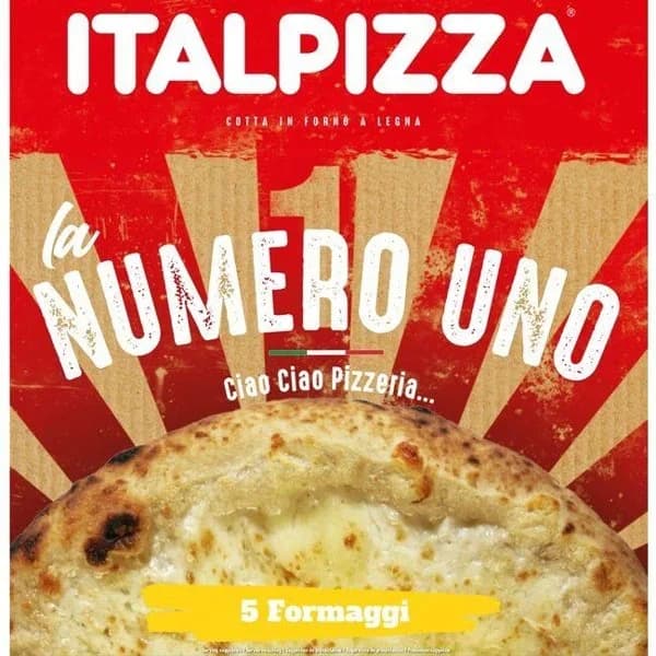 Pizza Nº1 Formaggi ITALPIZZA, caja 410 g - 0.41 kg - Imagen del producto en Findit