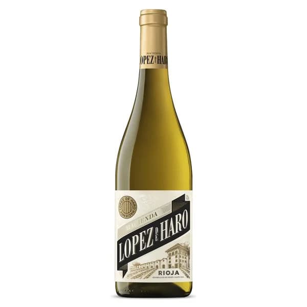 Vino blanco D.O. Rioja López de Haro botella 75 cl - 0.75 l - Imagen del producto en Findit