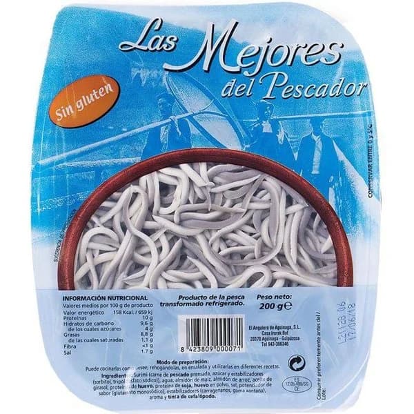 Las mejores del Pescador, bandeja 200 g - 1 ud - Imagen del producto en Findit