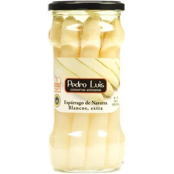 Espárrago grueso IGP 6/9 piezas PEDRO LUIS, frasco 325 g - 1 ud - Imagen del producto en Findit