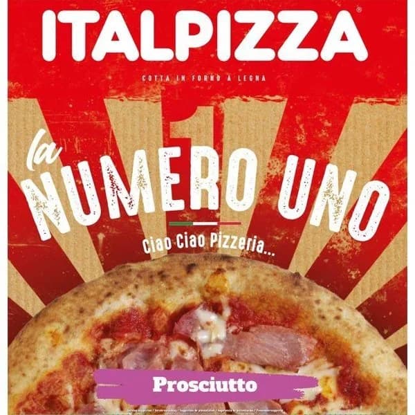 Pizza Nº1 Prosciutto ITALPIZZA, caja 430 g - 0.43 kg - Imagen del producto en Findit