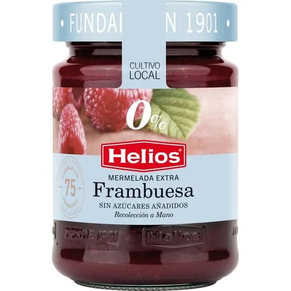Mermelada Frambuesa 0% Azucar Añadido - 0.28 kg - Imagen del producto en Findit