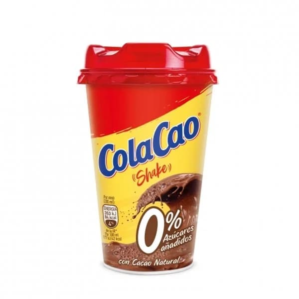 Batido de cacao Shake Cola Cao sin azúcar añadido 200 ml. - 0.2 l - Imagen del producto en Findit