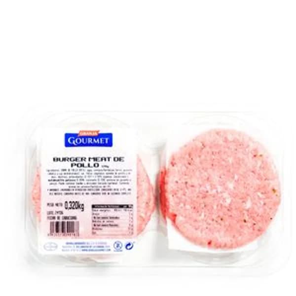 Burger meat de pollo 320 g - 0.32 kg - Imagen del producto en Findit