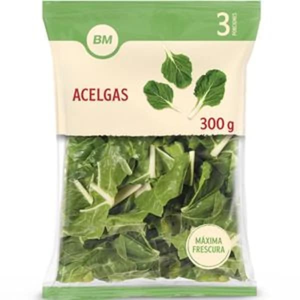 Acelgas 300 g - 0.3 kg - Imagen del producto en Findit