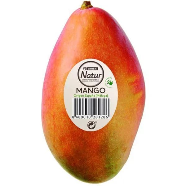 Mango EROSKI NATUR, pieza 500 g - 0.5 kg - Imagen del producto en Findit