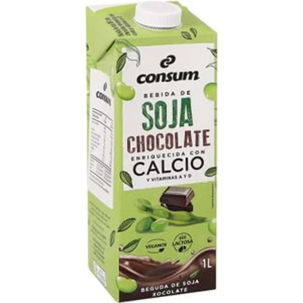 Bebida de Soja con Chocolate - 1 l - Imagen del producto en Findit