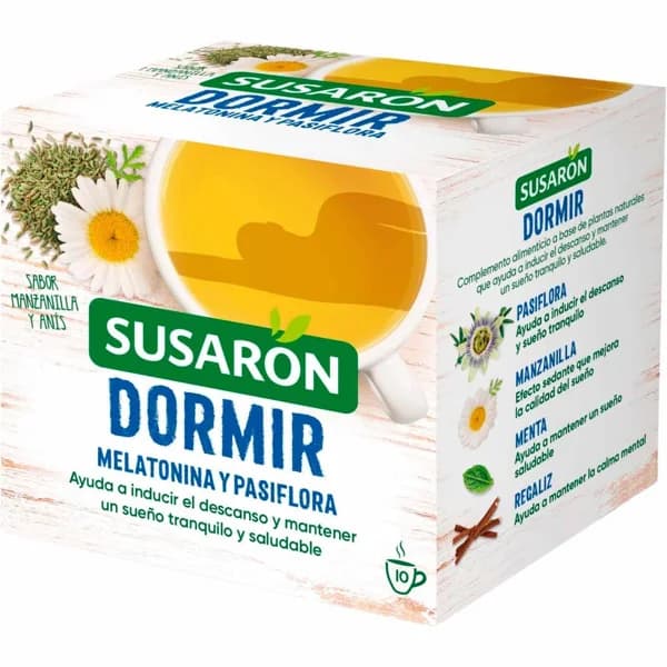Infusión dormir SUSARON, caja 10 sobres - 10 ud - Imagen del producto en Findit