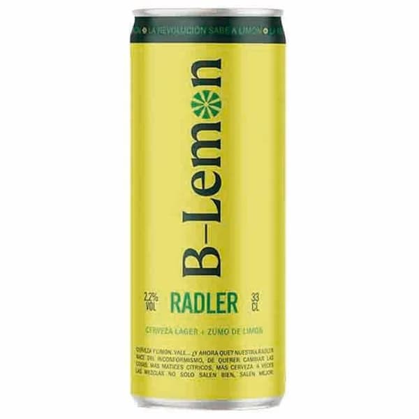 Cerveza Radler B-LEMON, lata 33 cl - 1 ud - Imagen del producto en Findit