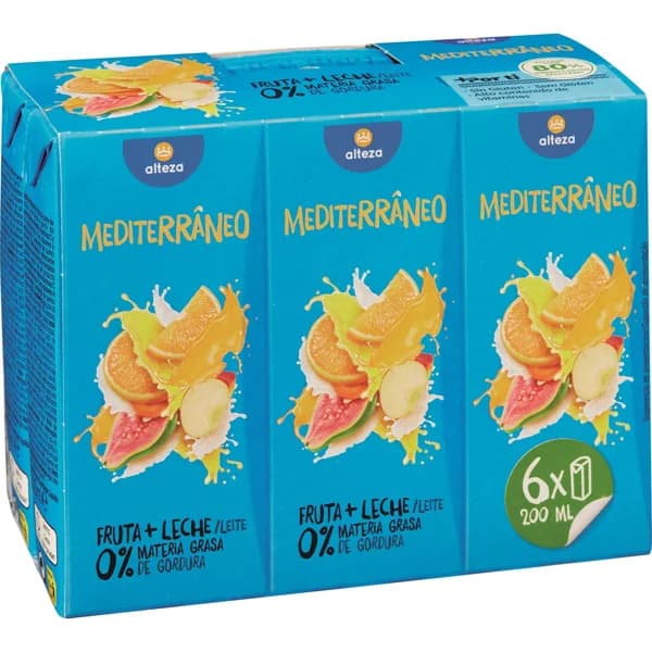 Zumo Leche Mediterraneo - 1.2 l - Imagen del producto en Findit