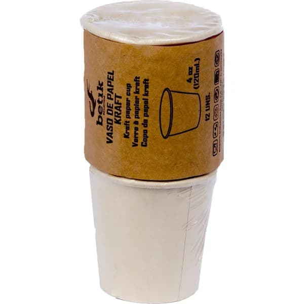 Vaso Papel Kraft Cafe 120Cc - 12.38 ud - Imagen del producto en Findit