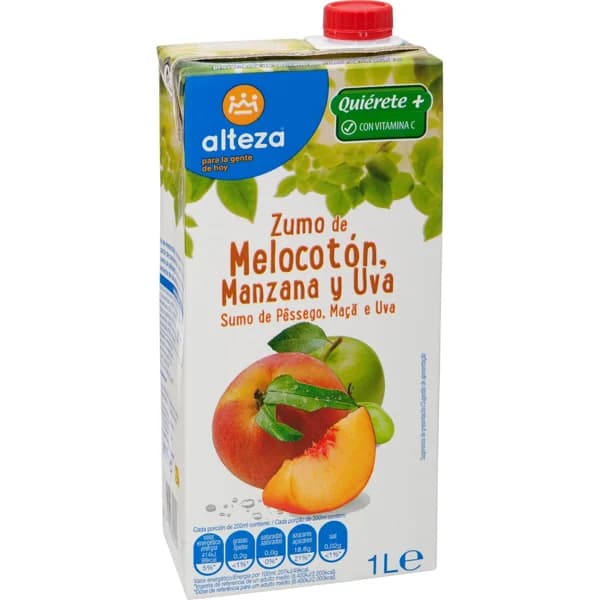 Zumo Melocotón Uva - 1 l - Imagen del producto en Findit