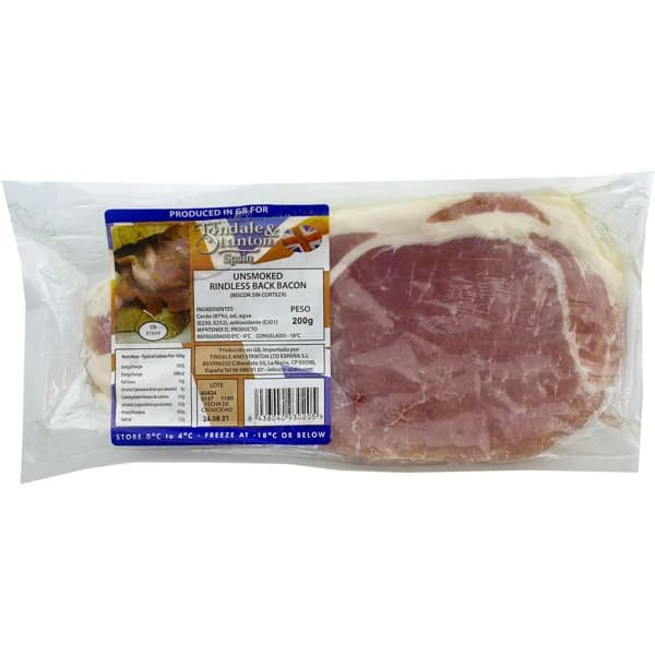 Bacon Ingles - 0.2 kg - Imagen del producto en Findit