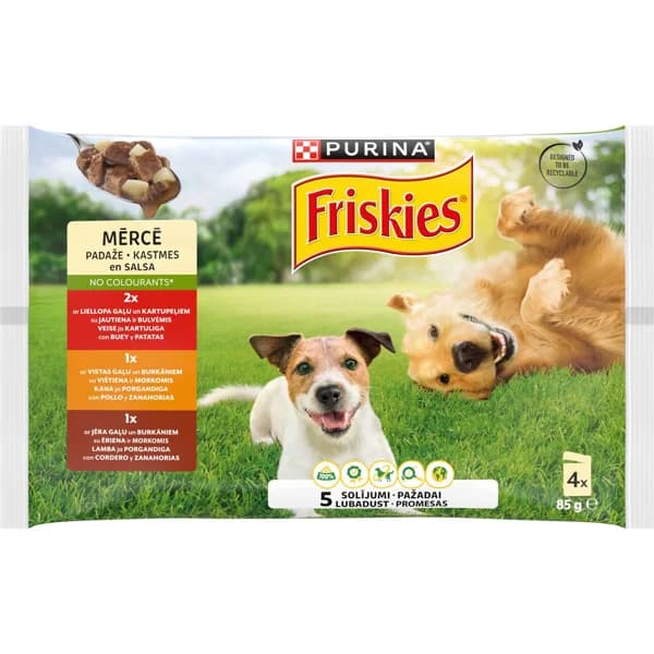Comida Húmeda Perros Buey/Pollo Gelatina - 0.34 kg - Imagen del producto en Findit